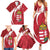 Custom Hungary Football Family Matching Summer Maxi Dress and Hawaiian Shirt Go Magyarok - Curves Style - Wonder Print Shop