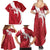 Custom Hungary Football Family Matching Summer Maxi Dress and Hawaiian Shirt Go Magyarok - Curves Style - Wonder Print Shop