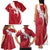 Custom Hungary Football Family Matching Tank Maxi Dress and Hawaiian Shirt Go Magyarok - Curves Style - Wonder Print Shop