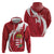 Custom Hungary Football Hoodie Go Magyarok - Curves Style - Wonder Print Shop