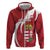 Custom Hungary Football Hoodie Go Magyarok - Curves Style - Wonder Print Shop