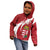 Custom Hungary Football Kid Hoodie Go Magyarok - Curves Style - Wonder Print Shop