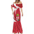 Custom Hungary Football Mermaid Dress Go Magyarok - Curves Style - Wonder Print Shop