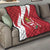 Custom Hungary Football Quilt Go Magyarok - Curves Style - Wonder Print Shop