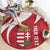 Custom Hungary Football Round Carpet Go Magyarok - Curves Style