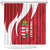 Custom Hungary Football Shower Curtain Go Magyarok - Curves Style