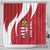 Custom Hungary Football Shower Curtain Go Magyarok - Curves Style