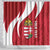 Custom Hungary Football Shower Curtain Go Magyarok - Curves Style