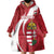 Custom Hungary Football Wearable Blanket Hoodie Go Magyarok - Curves Style