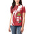 Custom Hungary Football Women Polo Shirt Go Magyarok - Curves Style - Wonder Print Shop