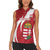 Custom Hungary Football Women Sleeveless Polo Shirt Go Magyarok - Curves Style - Wonder Print Shop