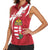 Custom Hungary Football Women Sleeveless Polo Shirt Go Magyarok - Curves Style - Wonder Print Shop