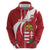 Custom Hungary Football Zip Hoodie Go Magyarok - Curves Style - Wonder Print Shop