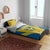 Custom Sweden Football Bedding Set Go Blagult - Scandinavian Pattern - Wonder Print Shop