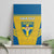 Custom Sweden Football Canvas Wall Art Go Blagult - Scandinavian Pattern - Wonder Print Shop