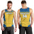 Custom Sweden Football Men Tank Top Go Blagult - Scandinavian Pattern - Wonder Print Shop