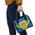 Custom Sweden Football Shoulder Handbag Go Blagult - Scandinavian Pattern