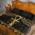 Ancient Egypt Ankh and Eye Of Horus Quilt Bed Set Egyptian Hieroglyphs - Wonder Print Shop