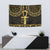 Ancient Egypt Ankh and Eye Of Horus Tapestry Egyptian Hieroglyphs