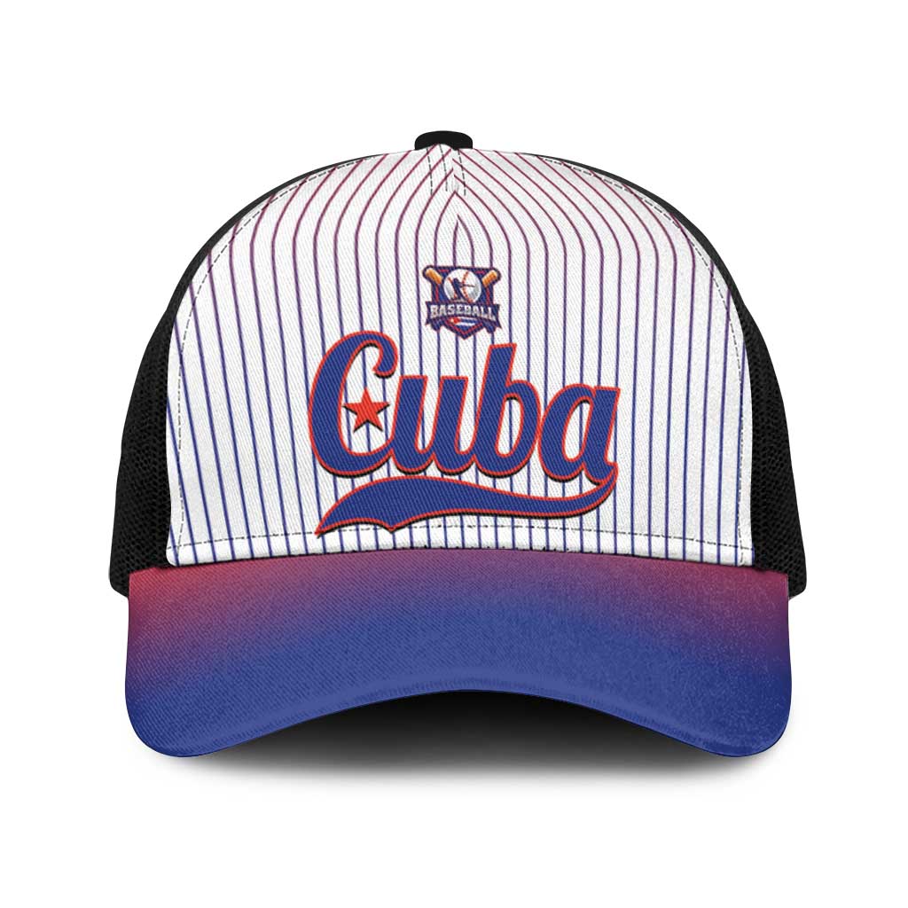 Cuba Baseball Baseball Net Cap 2026 Go Champions White Version - Wonder Print Shop