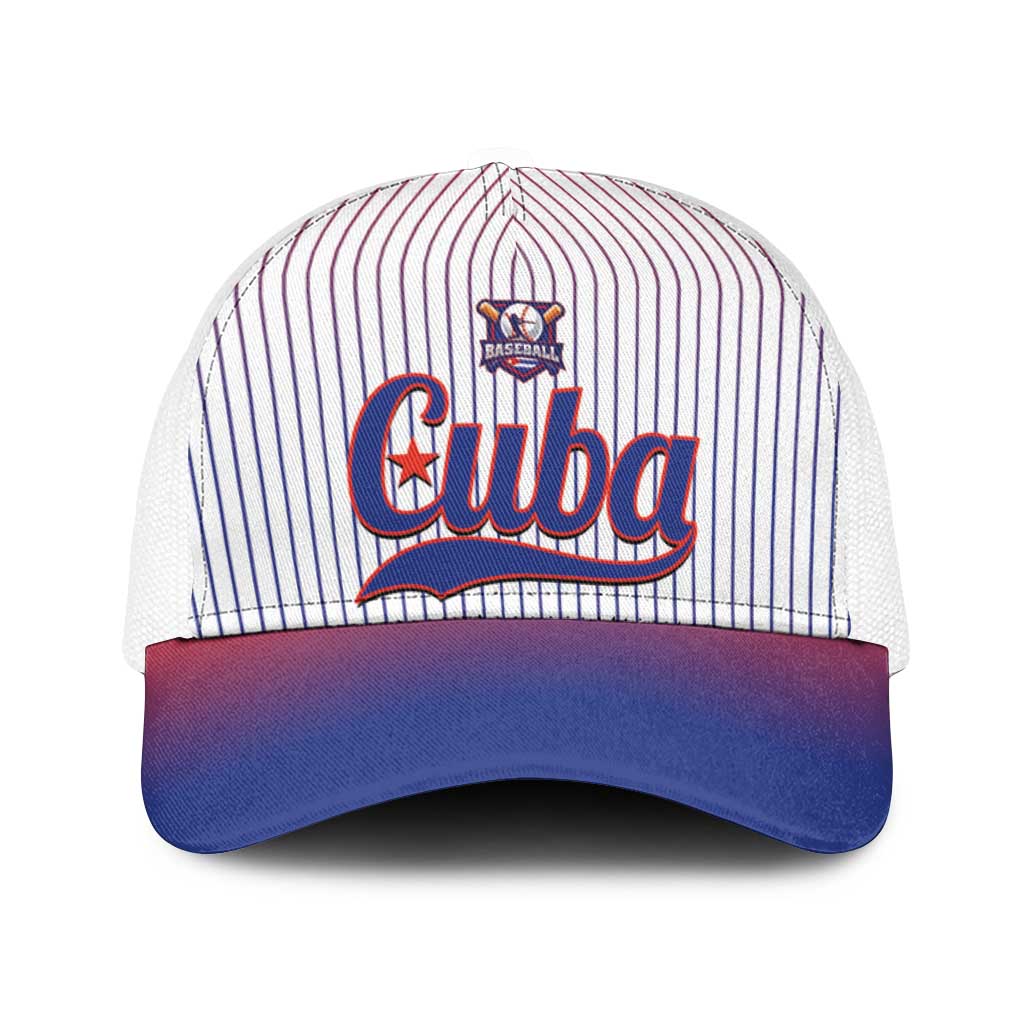 Cuba Baseball Baseball Net Cap 2026 Go Champions White Version - Wonder Print Shop
