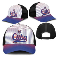 Cuba Baseball Mesh Trucker Cap 2026 Go Champions White Version - Wonder Print Shop