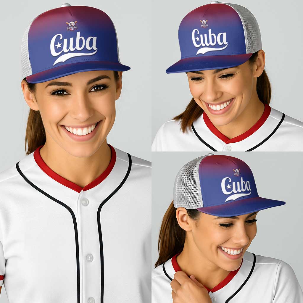 Cuba Baseball Baseball Net Cap 2026 Go Champions Red Version - Wonder Print Shop