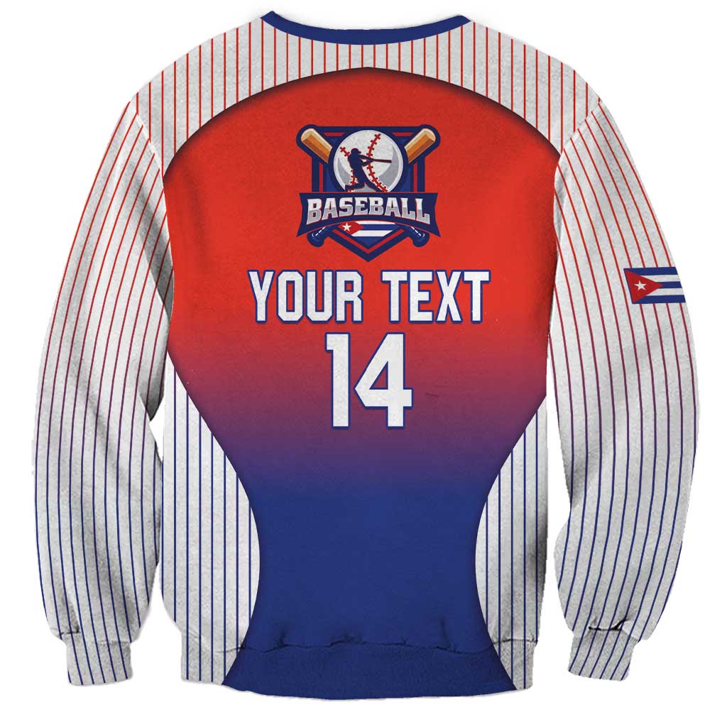 Cuba Baseball Custom Sweatshirt 2026 Go Champions Red Version - Wonder Print Shop