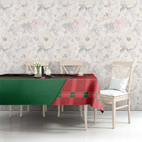 Kenya Jamhuri Day Tablecloth One People One Nation Massai Shuka Pattern - Wonder Print Shop