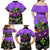 Personalised Mardi Gras Family Matching Off Shoulder Maxi Dress and Hawaiian Shirt Carnival Mask Happy Fat Tuesday - Wonder Print Shop