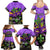 Personalised Mardi Gras Family Matching Summer Maxi Dress and Hawaiian Shirt Carnival Mask Happy Fat Tuesday - Wonder Print Shop