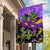 Mardi Gras Garden Flag Carnival Mask Happy Fat Tuesday - Wonder Print Shop