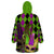 Mardi Gras 2024 Wearable Blanket Hoodie Jester Mask With Beads Colorful Version - Wonder Print Shop