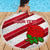 Custom England Rugby Beach Blanket 2024 Go Champions Red Rose Sporty Version - Wonder Print Shop