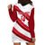 Custom England Rugby Hoodie Dress 2024 Go Champions Red Rose Sporty Version - Wonder Print Shop