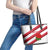 Custom England Rugby Leather Tote Bag 2024 Go Champions Red Rose Sporty Version - Wonder Print Shop