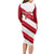 Custom England Rugby Long Sleeve Bodycon Dress 2024 Go Champions Red Rose Sporty Version - Wonder Print Shop