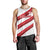 Custom England Rugby Men Tank Top 2024 Go Champions Red Rose Sporty Version - Wonder Print Shop