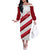 Custom England Rugby Off The Shoulder Long Sleeve Dress 2024 Go Champions Red Rose Sporty Version - Wonder Print Shop