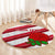 Custom England Rugby Round Carpet 2024 Go Champions Red Rose Sporty Version