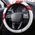 Custom England Rugby Steering Wheel Cover 2024 Go Champions Red Rose Sporty Version