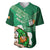 Custom Ireland Rugby Baseball Jersey 2024 Irish Shamrocks With Celtic Pattern - Wonder Print Shop