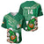 Custom Ireland Rugby Baseball Jersey 2024 Irish Shamrocks With Celtic Pattern - Wonder Print Shop