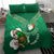 Custom Ireland Rugby Bedding Set 2024 Irish Shamrocks With Celtic Pattern - Wonder Print Shop