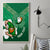 Custom Ireland Rugby Canvas Wall Art 2024 Irish Shamrocks With Celtic Pattern - Wonder Print Shop