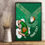 Custom Ireland Rugby Canvas Wall Art 2024 Irish Shamrocks With Celtic Pattern - Wonder Print Shop