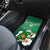 Custom Ireland Rugby Car Mats 2024 Irish Shamrocks With Celtic Pattern - Wonder Print Shop