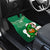 Custom Ireland Rugby Car Mats 2024 Irish Shamrocks With Celtic Pattern - Wonder Print Shop