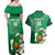 Custom Ireland Rugby Couples Matching Off Shoulder Maxi Dress and Hawaiian Shirt 2024 Irish Shamrocks With Celtic Pattern - Wonder Print Shop