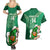 Custom Ireland Rugby Couples Matching Summer Maxi Dress and Hawaiian Shirt 2024 Irish Shamrocks With Celtic Pattern - Wonder Print Shop